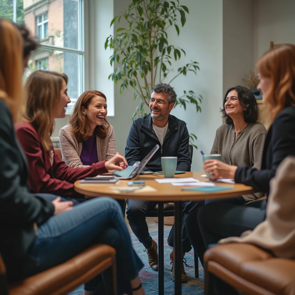 Atelier de coaching de groupe dynamique